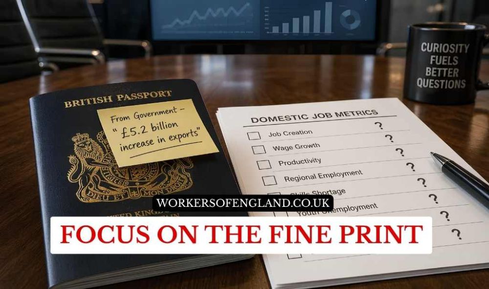 Trade Deal with Switzerland: Where Are the Jobs for Workers in England?