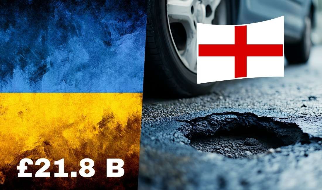 &pound;21 Billion for War While England Falls Apart