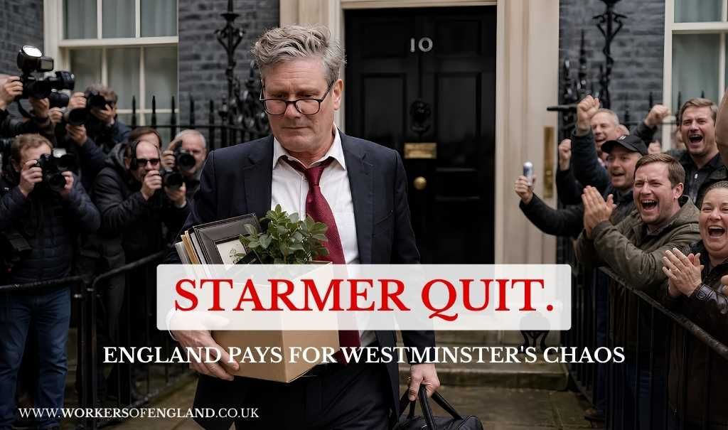 Kiers Starmer Quits. England Pays the Price of Westminster Chaos.