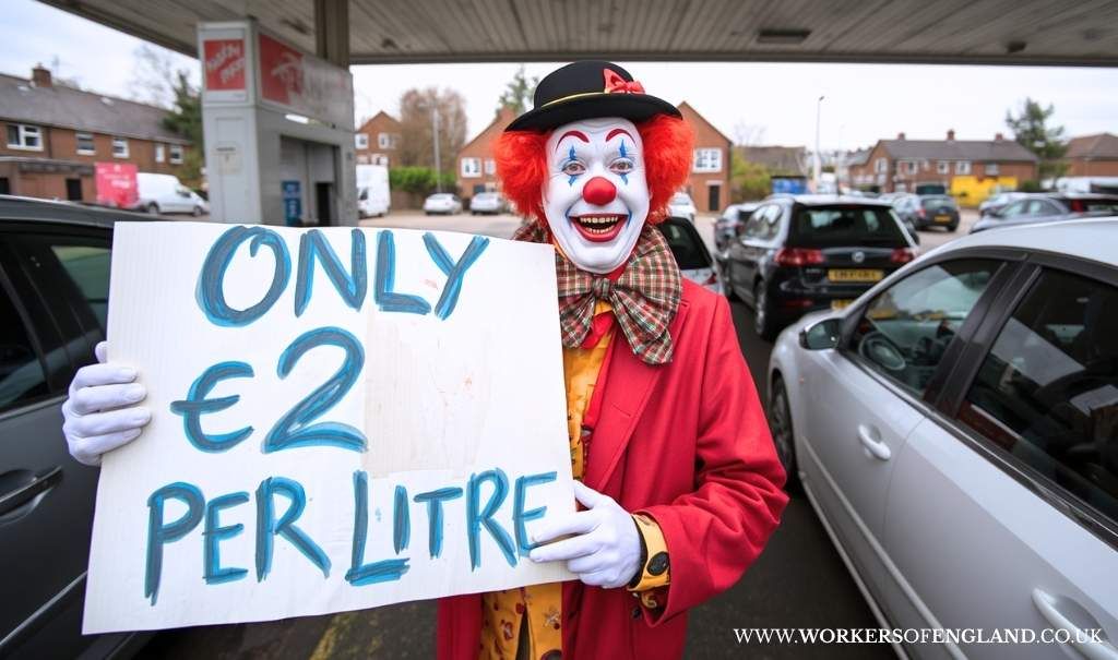 Fuel Costs Surge Toward &pound;2 a Litre